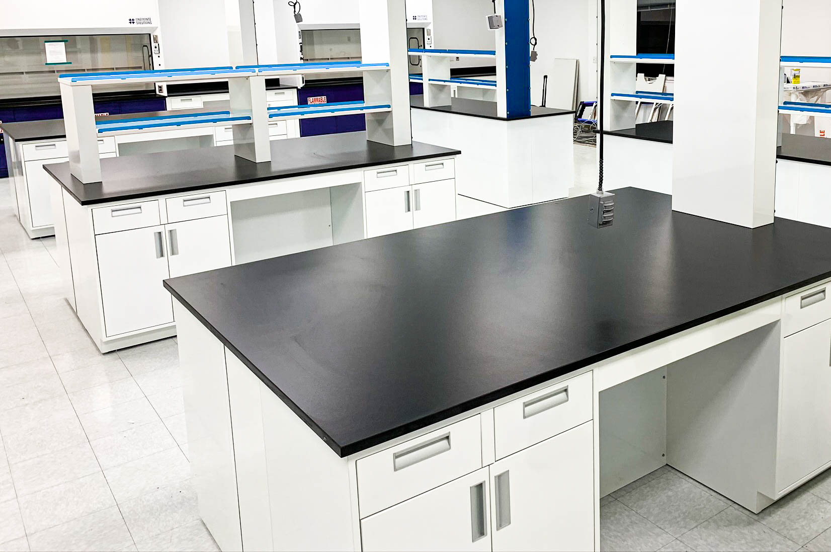 Epoxy Resin Lab Countertops and Table Tops OnePointe Solutions